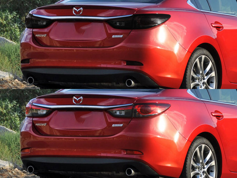 mazda6 Before and After Smoked Taillights