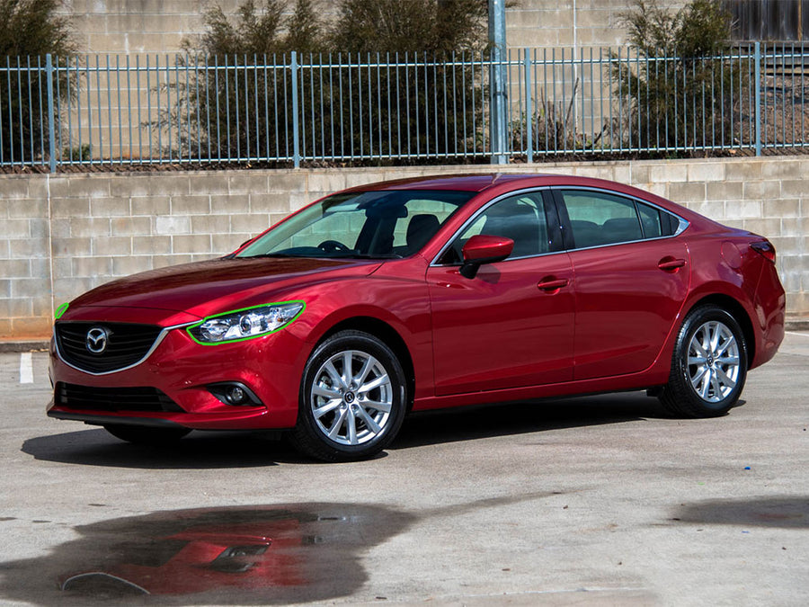 mazda mazda6 2014-2021 Headlight Protection Installation Location