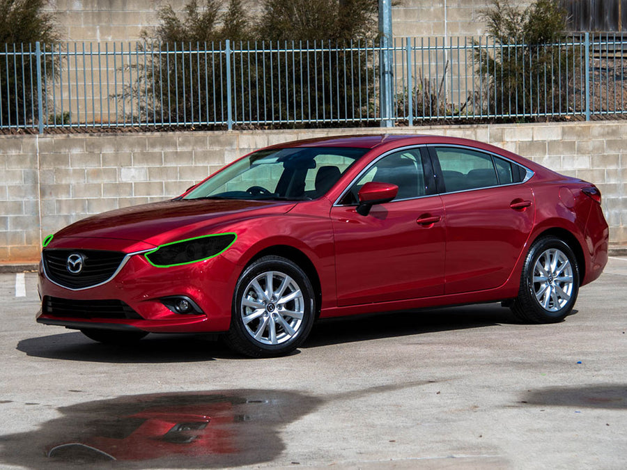 mazda mazda6 2014-2021 Headlight Tint Location