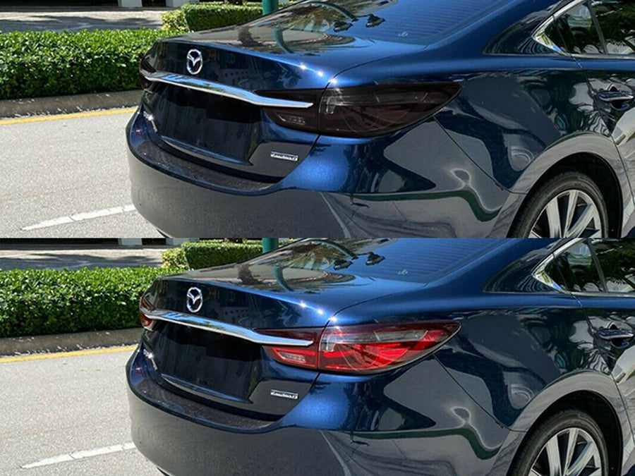 mazda6 Before and After Smoked Taillights