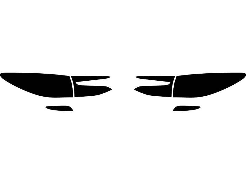 mazda6 Precut Tail Light Tint Diagram
