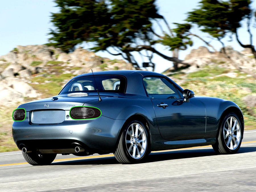 miata Tail Light Tint Installation Points