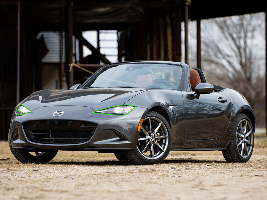 mazda miata 2016-2025 Headlight Protection Installation Location