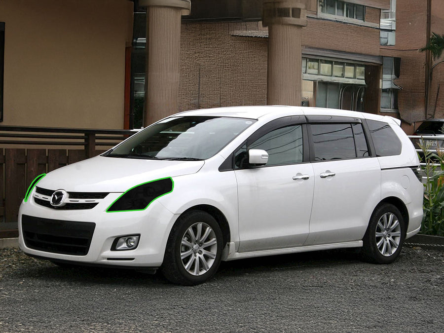 mazda mpv 2004-2006 Headlight Tint Location