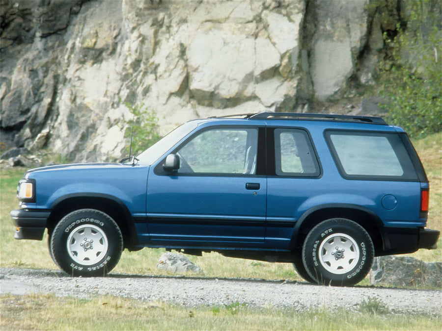 mazda navajo 1991-1994 Matte Black Pillar Trim