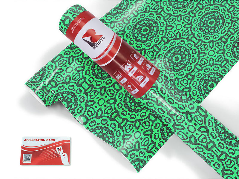 mediterranean village mosaic Craft Vinyl Roll
