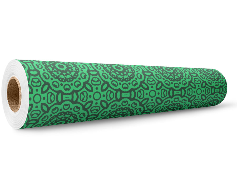 Mediterranean Village Mosaic Wrap Film Wholesale Roll~Rwraps Series 914 Digitally Printed Vinyl Roll~5
