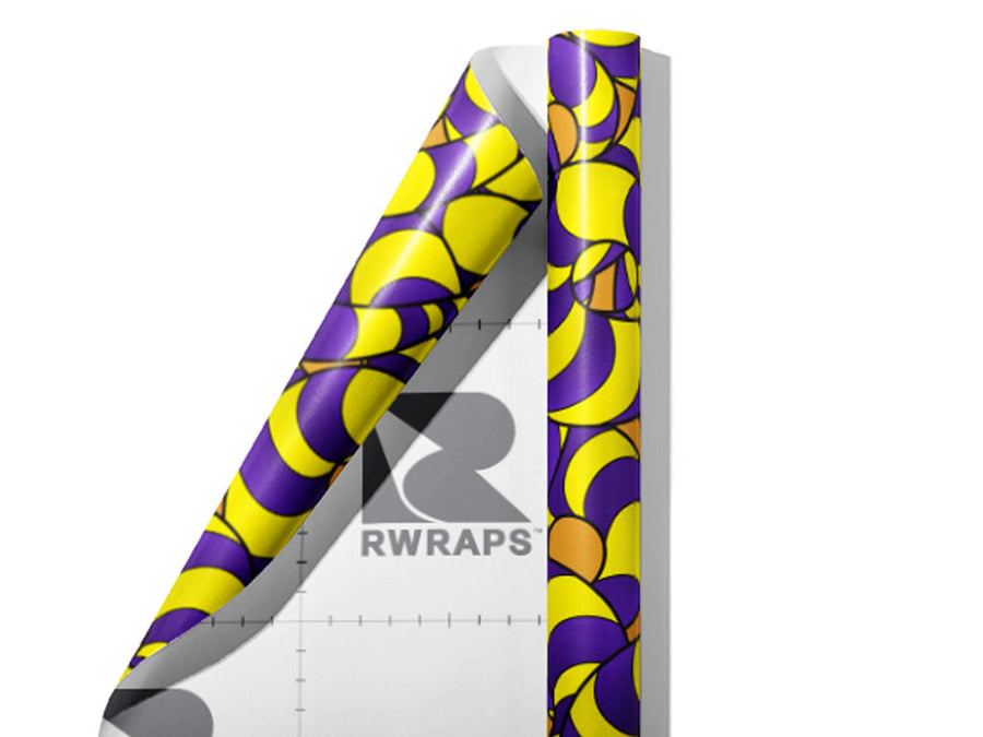 Medusan Wig Reptile Wrap Film Sheets~Rwraps Series 914 Medusan Wig Reptile Scrolled Sheet~3