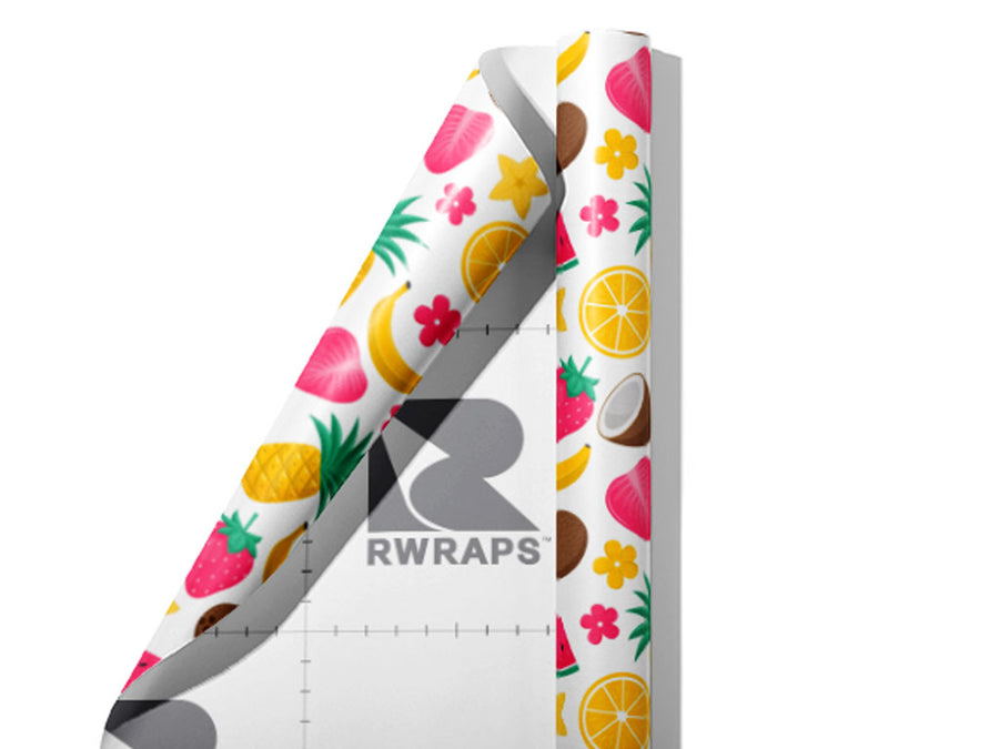 Meet and Greet Fruit Wrap Film Sheets~Rwraps Series 914 Meet and Greet Fruit Scrolled Sheet~3