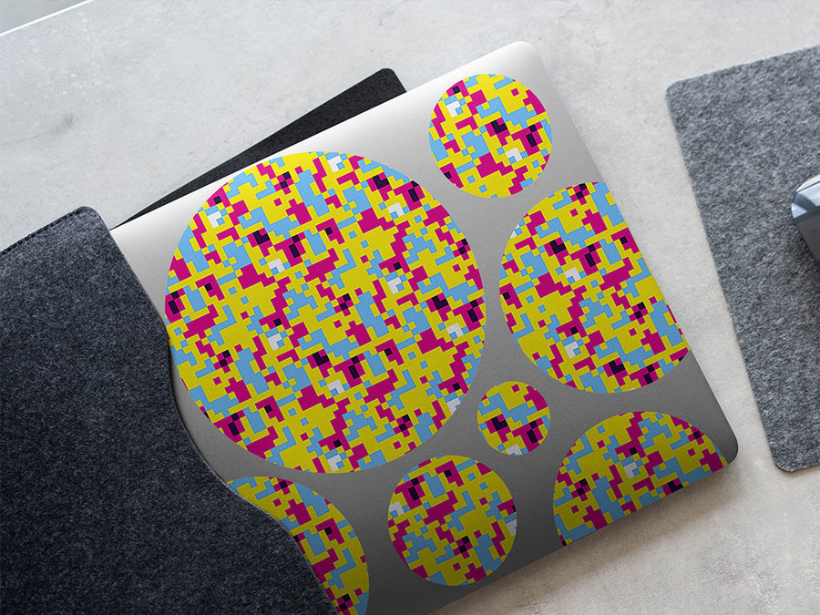 mellow out pixel DIY Laptop Stickers