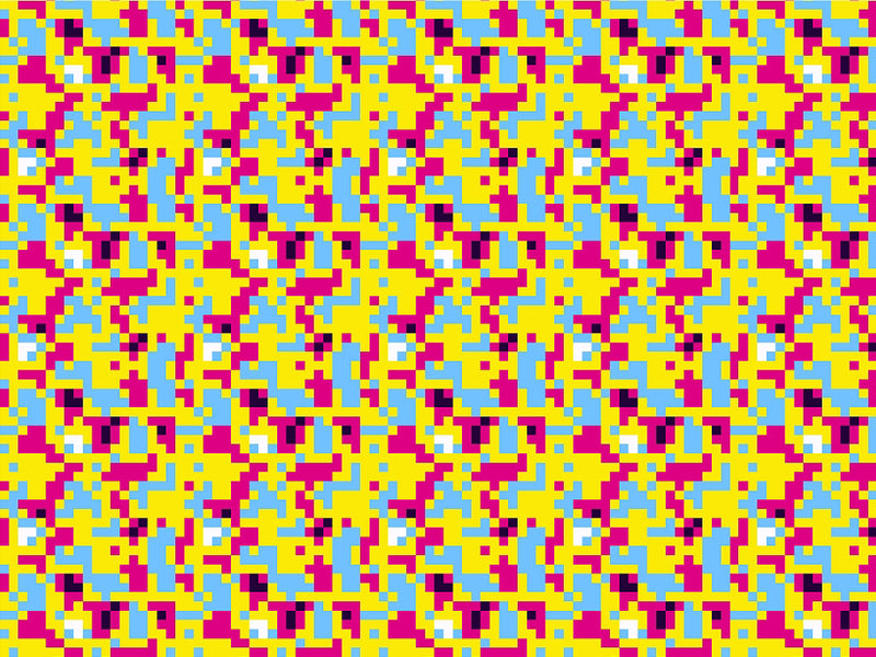 Mellow Out Pixel Vinyl Wrap Pattern~Rwraps Series 914 Digitally Printed Vinyl Wrap~0