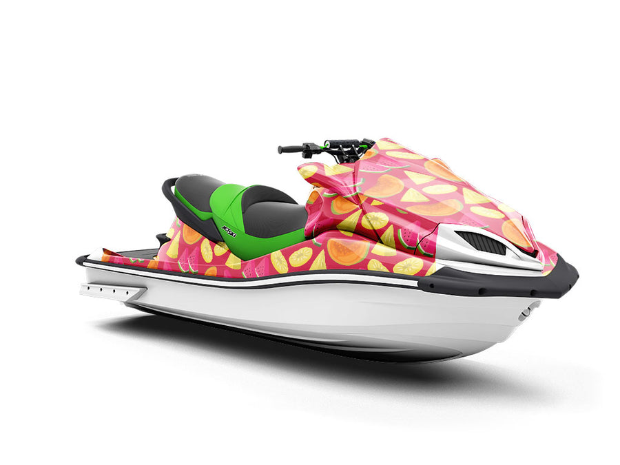 Melon Head Fruit Jet Ski Vinyl Customized Wrap