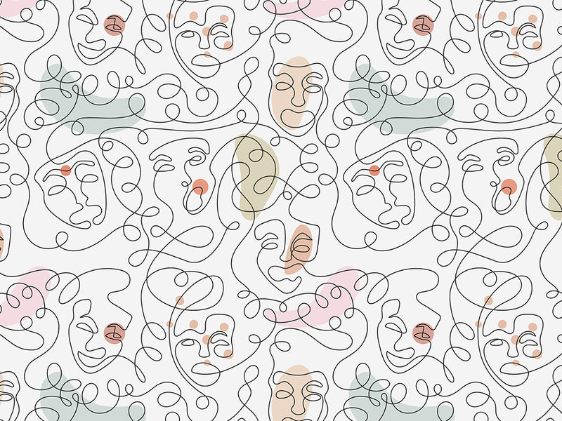 Melpomene and Thalia Movie Vinyl Wrap Pattern~Rwraps Series 914 Digitally Printed Vinyl Wrap~0