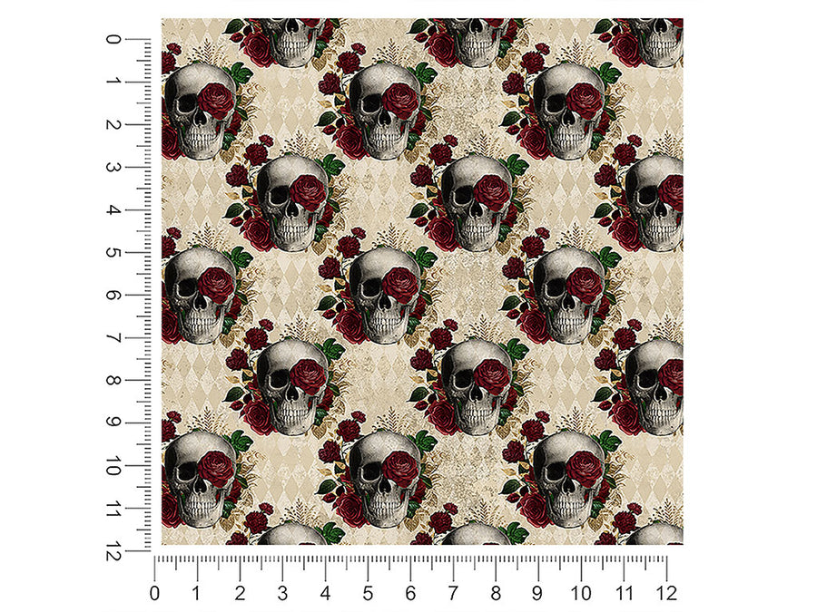 memento mori gothic 1ft x 1ft Craft Sheets