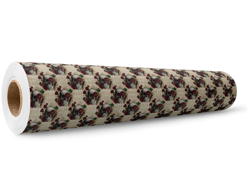 Memento Mori Gothic Wrap Film Wholesale Roll~Rwraps Series 914 Digitally Printed Vinyl Roll~5