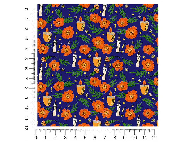 heart eyes day of the dead 1ft x 1ft Craft Sheets