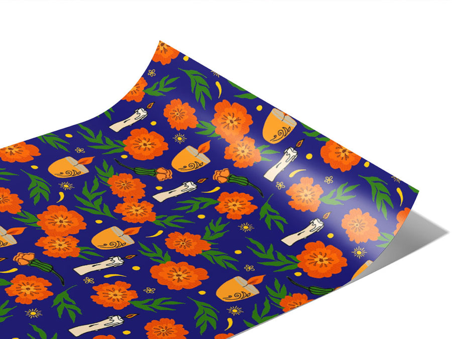 Memorial Candles Day of the Dead Vinyl Wraps~Rwraps Series 914 Digitally Printed Vinyl Wrap~0