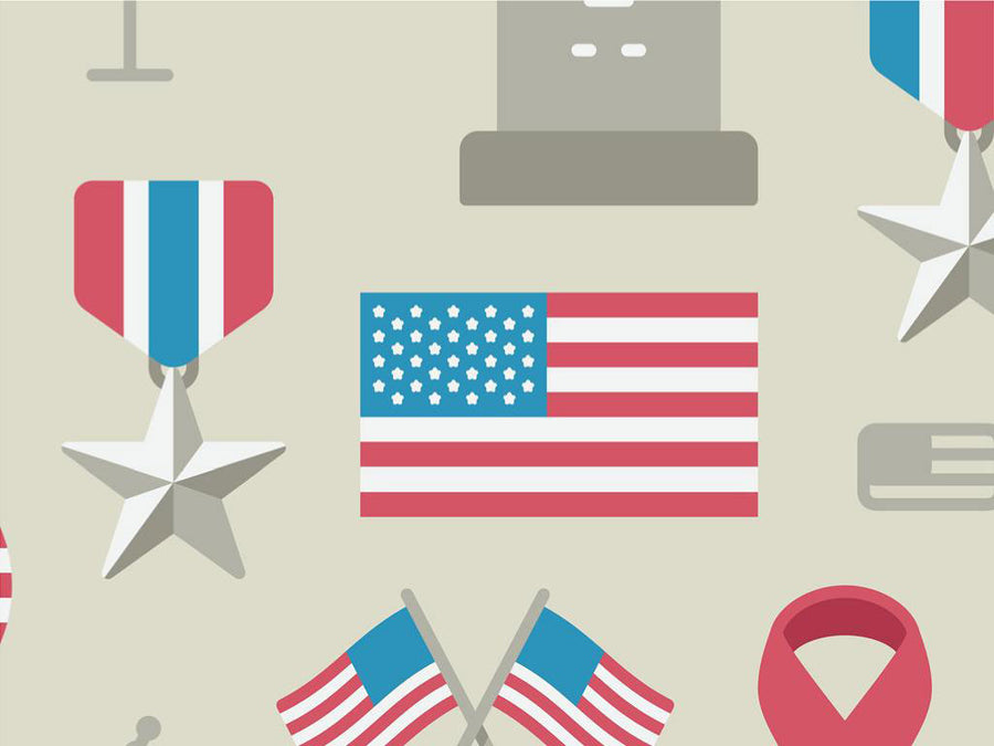 Memorial Day Americana Vinyl Wrap Pattern~Rwraps Series 914 Digitally Printed Vinyl Wrap~0