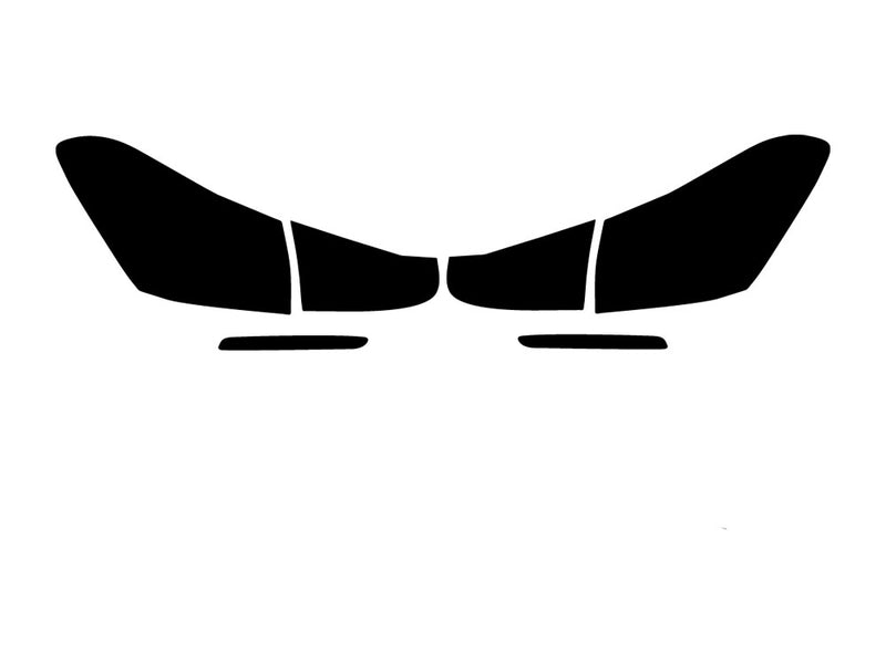 a-class Precut Tail Light Tint Diagram