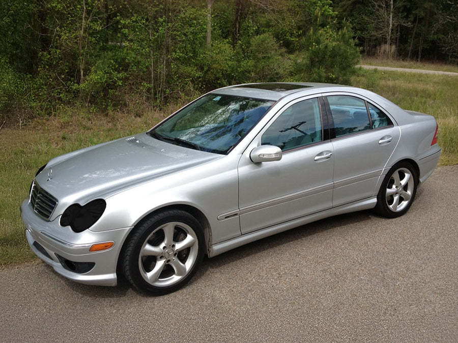mercedes-benz c-class 2005-2011 (sedan) Headlight Tint