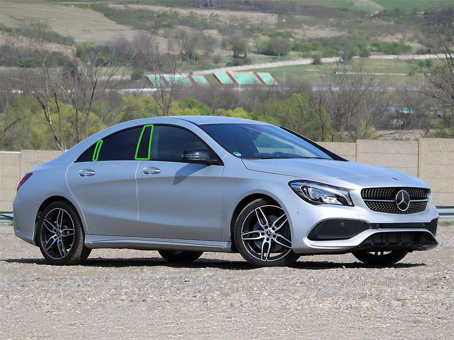 mercedes-benz cla-class 2014-2018 Pillar Post Trim Installation Location