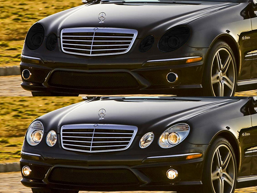 mercedes-benz e-class 2003-2009 (sedan) Headlight Tint Appearance