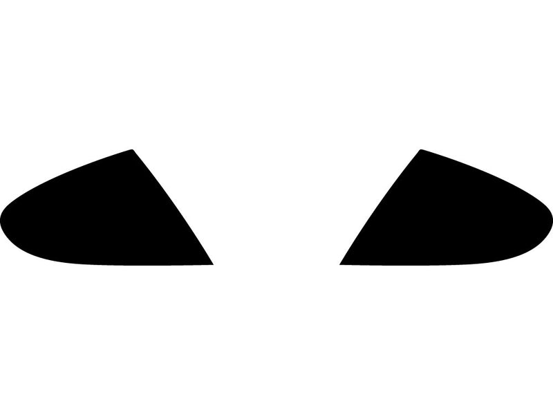 e-class Precut Tail Light Tint Diagram