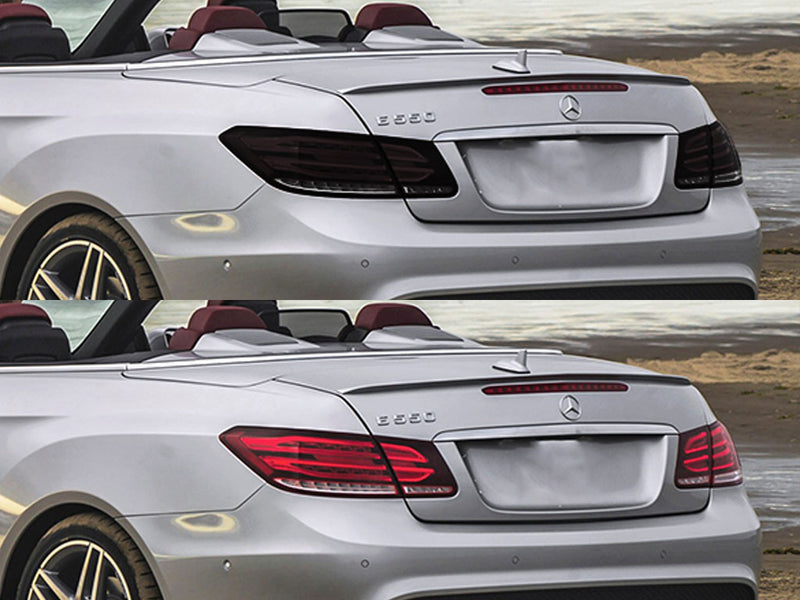 e-class (coupe) Before and After Smoked Taillights