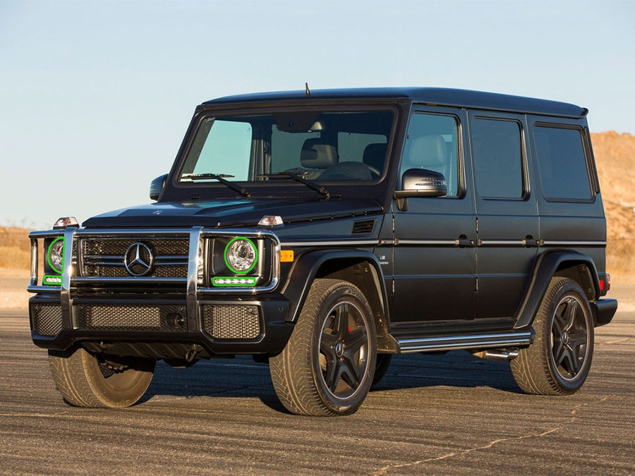 mercedes-benz g-class 2015-2018 Headlight Protection Installation Location