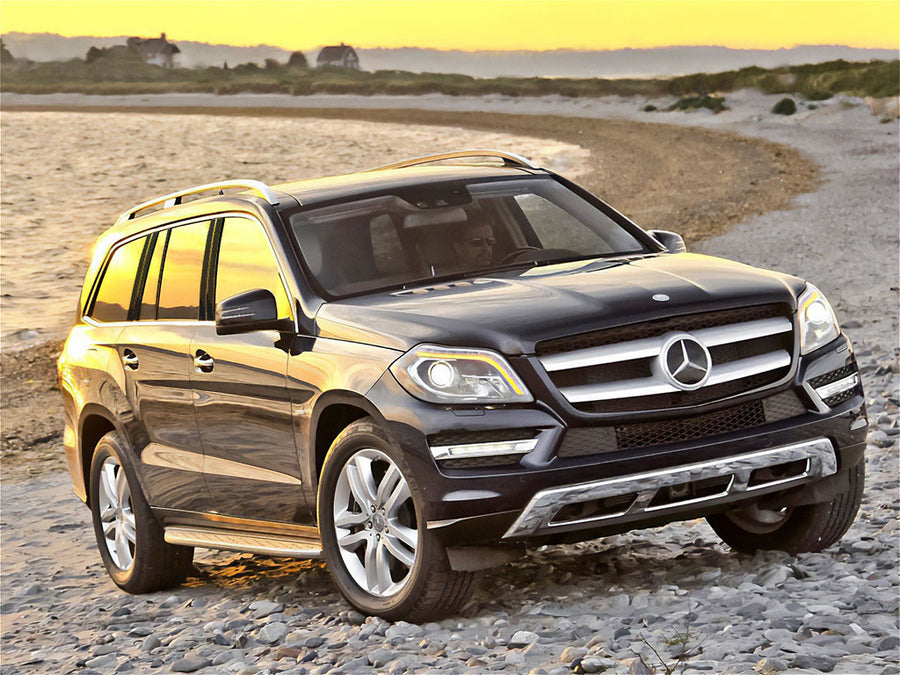 mercedes-benz gl-class 2007-2012 Carbon Fiber Pillar Trim