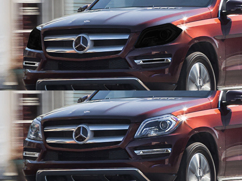 mercedes-benz gl-class 2013-2016 Headlight Tint Appearance