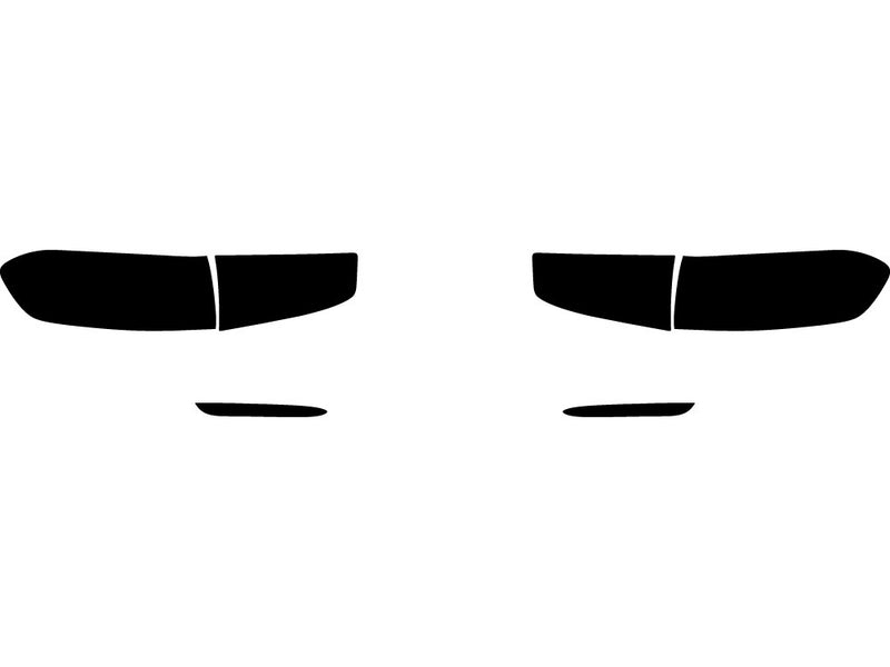 glb-class Precut Tail Light Tint Diagram