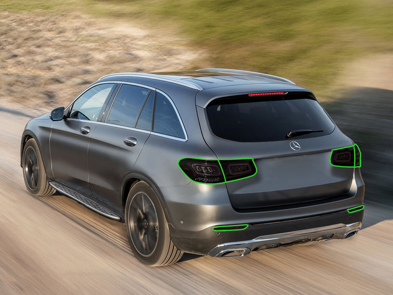 glc-class Tail Light Tint Installation Points