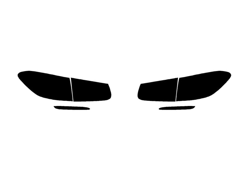 glc-class Precut Tail Light Tint Diagram
