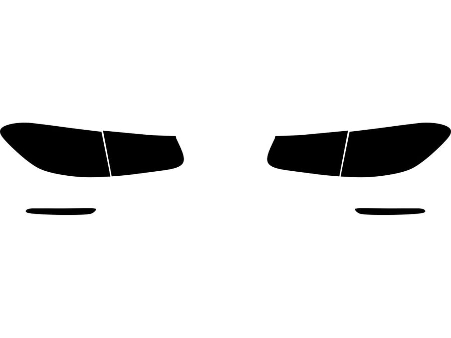 glc-class Precut Tail Light Tint Diagram