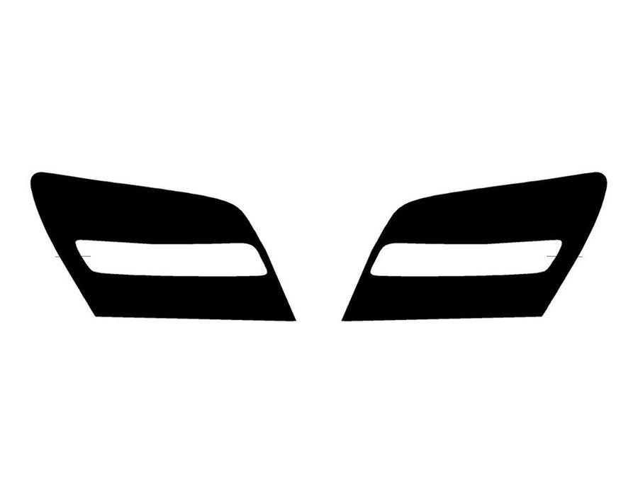 glk-class Precut Tail Light Tint Diagram