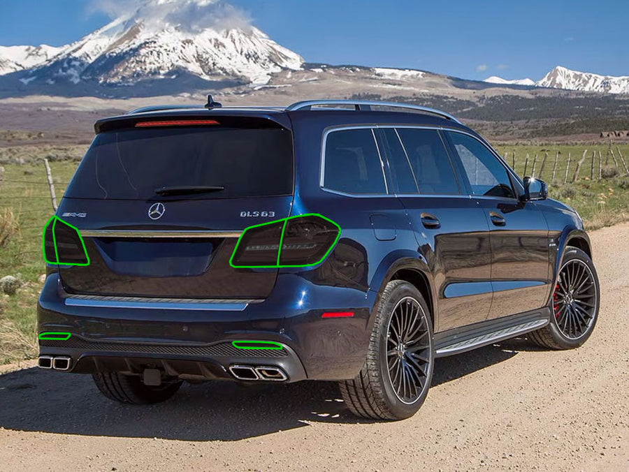 gls-class Tail Light Tint Installation Points