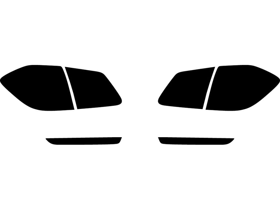 gls-class Precut Tail Light Tint Diagram