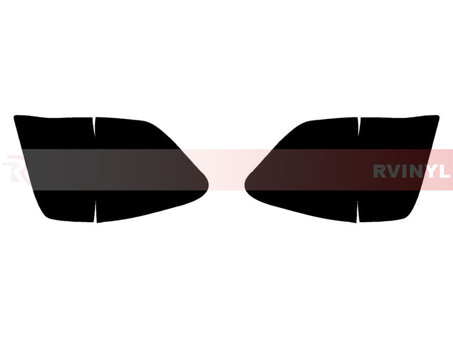 m-class Precut Tail Light Tint Diagram