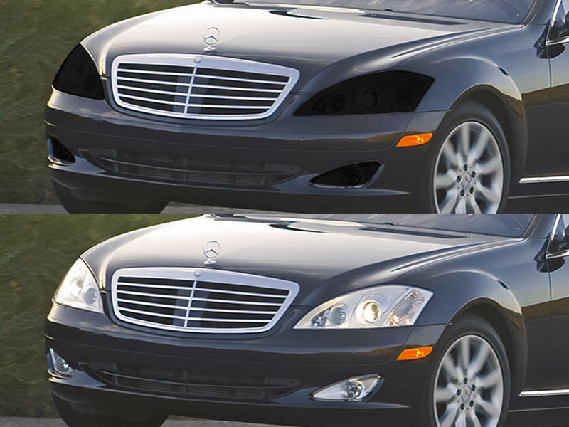 mercedes-benz s-class 2007-2009 Headlight Tint Appearance