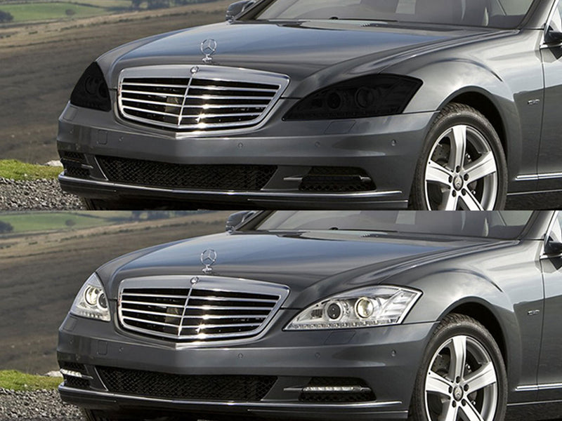 mercedes-benz s-class 2010-2013 (sedan) Headlight Tint Appearance