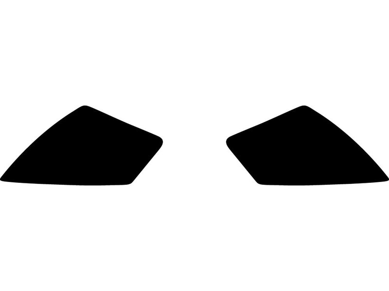 s-class Precut Tail Light Tint Diagram