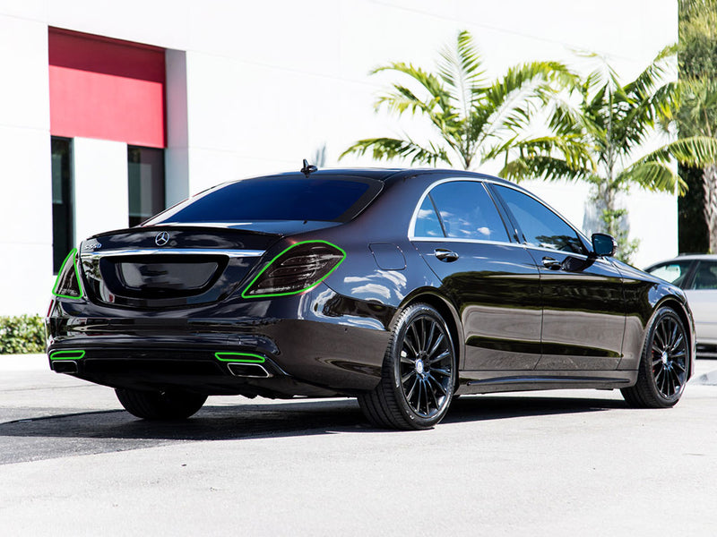 s-class (sedan) Tail Light Tint Installation Points
