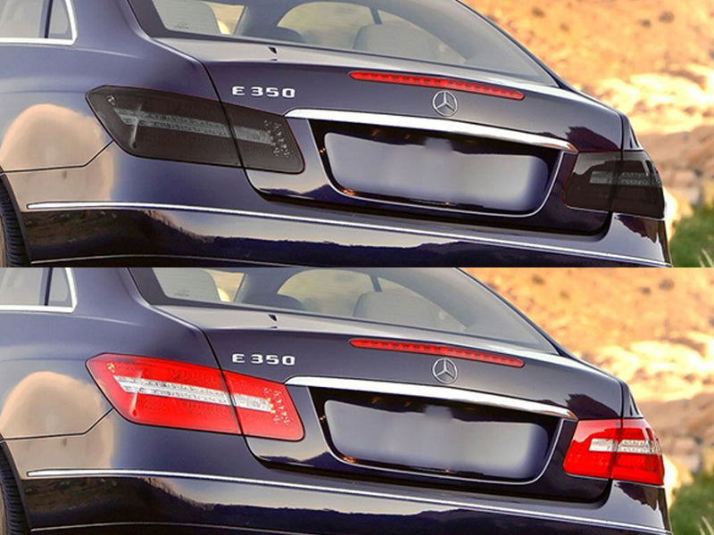 e-class (coupe) Before and After Smoked Taillights