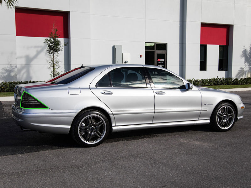 s-class Tail Light Tint Installation Points