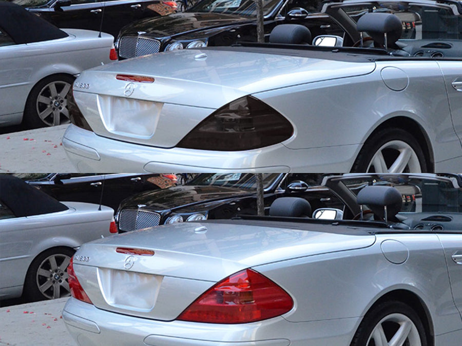 sl-class Before and After Smoked Taillights