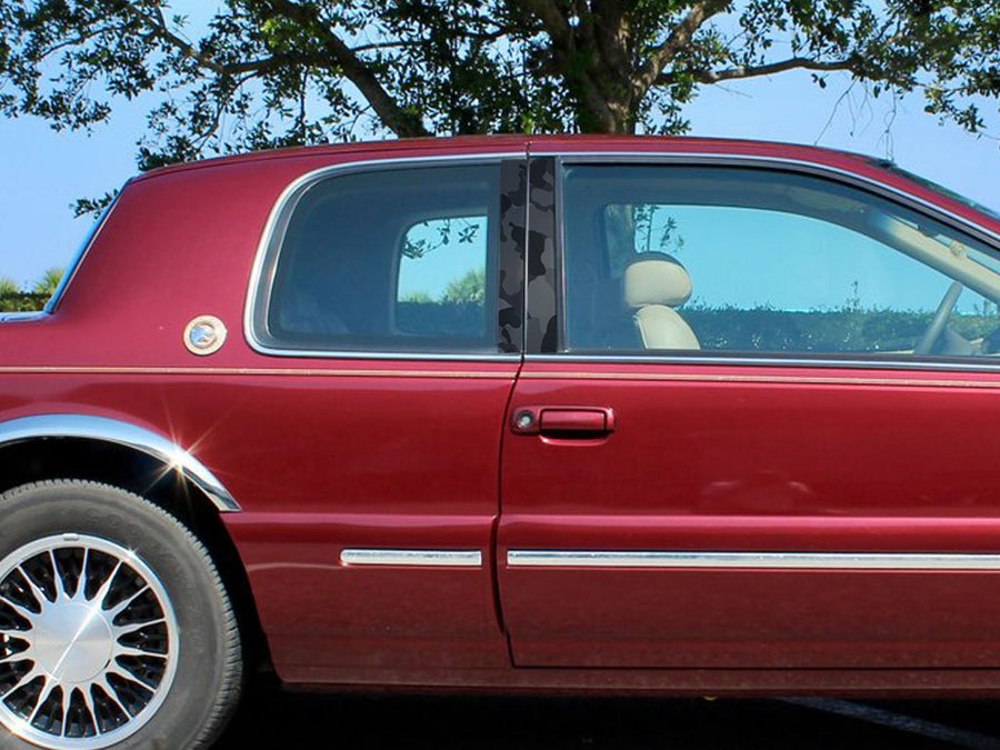 mercury cougar 1990-1997 Camo Pillar Cover Diagram