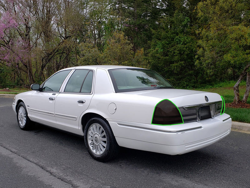 grand marquis Tail Light Tint Installation Points