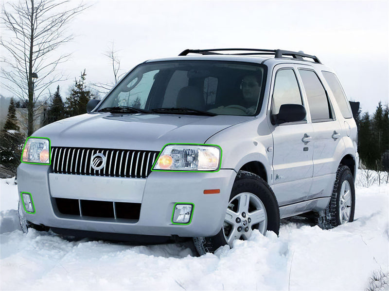 mercury mariner 2005-2007 Headlight Protection Installation Location