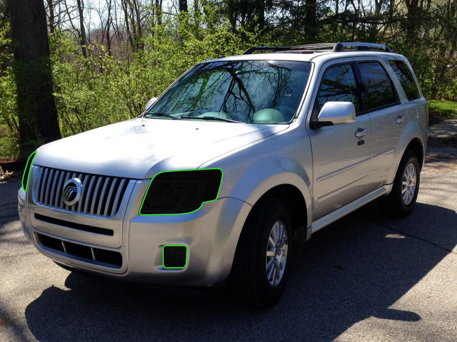 mercury mariner 2008-2011 Headlight Tint Location